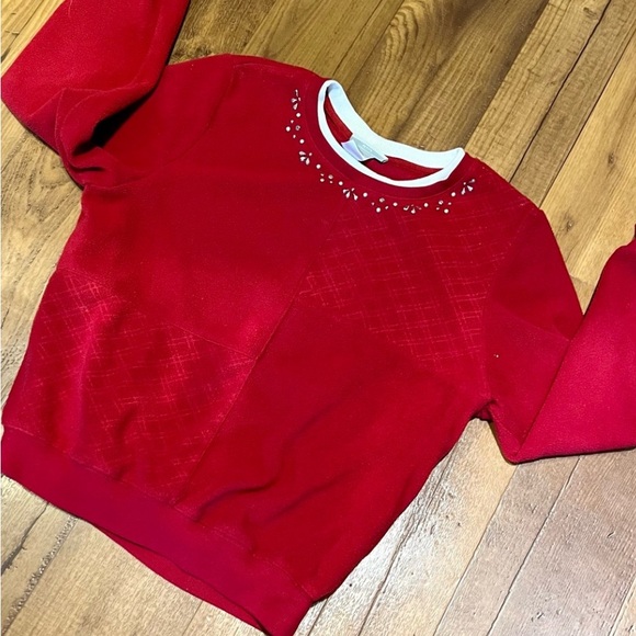 Women’s Fleece Top By Alfred Dunner. Size PM - Picture 2 of 10